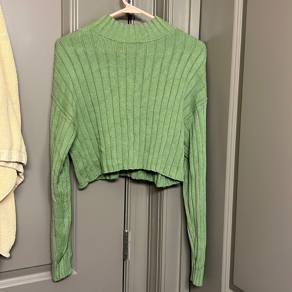 LA hearts crop turtleneck sweater Small